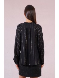 Camisa  de manga larga con estampado rayas