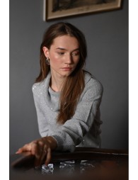 Pull en maille parsemé de sequins
