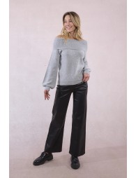Pull en maille parsemé de sequins