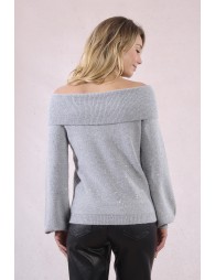 Pull en maille parsemé de sequins