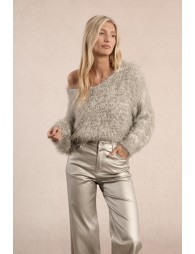 Pull en maille texturée