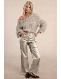 Pull en maille texturée