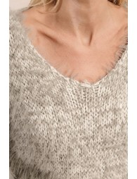 Pull en maille texturée