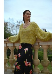Pull en maille texturée