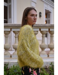Pull en maille texturée