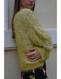 Pull en maille texturée
