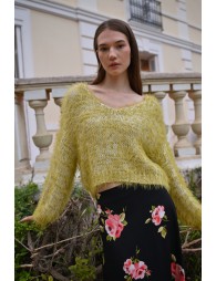 Pull en maille texturée