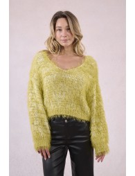 Pull en maille texturée