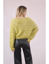 Pull en maille texturée