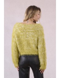 Pull en maille texturée