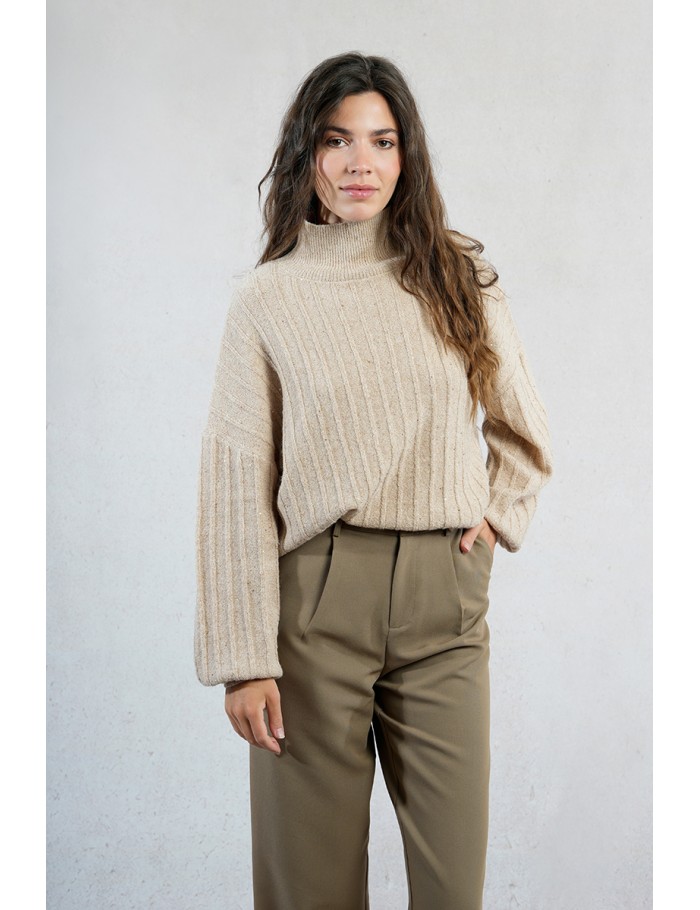 Pull en maille pailletée