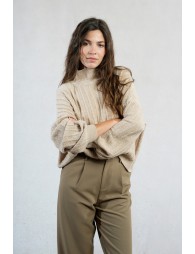 Pull en maille pailletée