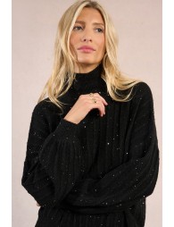 Pull en maille pailletée