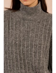 Pull en maille pailletée