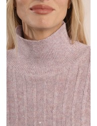 Pull en maille pailletée