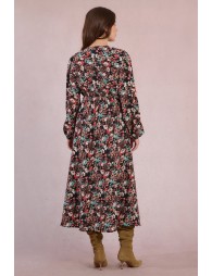 Robe longue imprimé fleuri