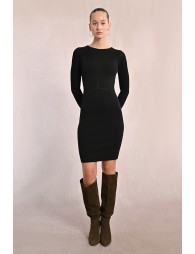 Robe ajustée en maille