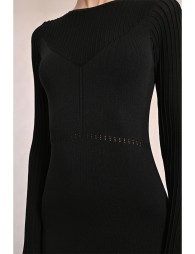 Robe ajustée en maille