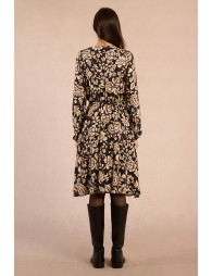Robe portefeuille, imprimé fleuri