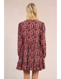 Robe courte, imprimé fleuri