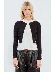 Lightweight cardigan with chain