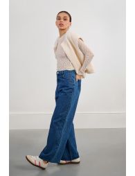 Pantalónlargo vaquero perneras anchas