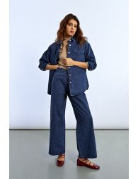 Denim overshirt