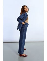 Denim overshirt