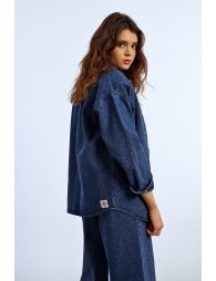 Denim overshirt