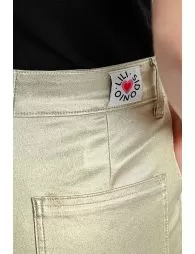 Pantalon enduit style cargo