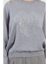 Rhinestone sweatshirt