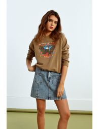Sweat-shirt logo ROCK
