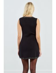 Robe patineuse en maille