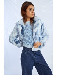 Blouson en fausse fourrure