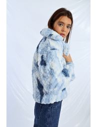 Blouson en fausse fourrure