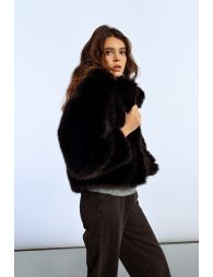 Blouson en fausse fourrure