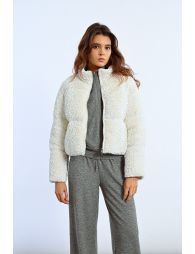 Doudoune matelassée à sequins