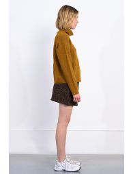 Pull oversize à col roulé
