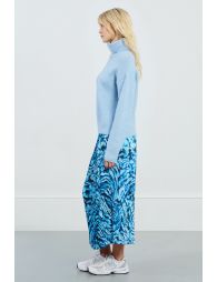 Pull oversize à col roulé