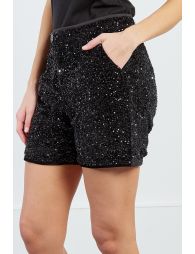 Short en sequins