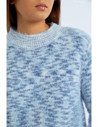 Jerseyde manga larga efecto tie dye