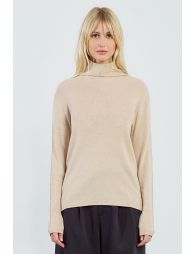 Pull en maille et bande à strass