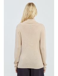 Pull en maille et bande à strass