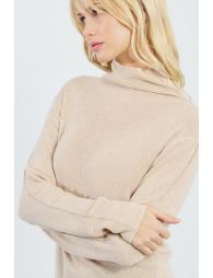 Pull en maille et bande à strass