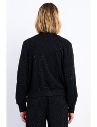 Bomber parsemé de strass