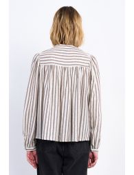 Blouse rayée en volume