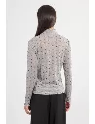 Thin bow undershirt