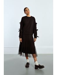 Sweat à nœuds fantaisies