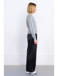 Lamé effect sweater