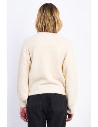 Floral and sequin sweater